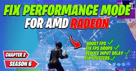 The auto overclock didn't make much of a difference (maybe 5 better FPS). . Amd performance mode fortnite